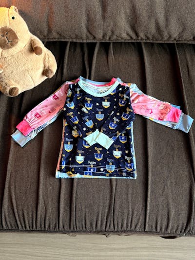 Rainbow Affirmations Two Piece Long Sleeve Pajama Set