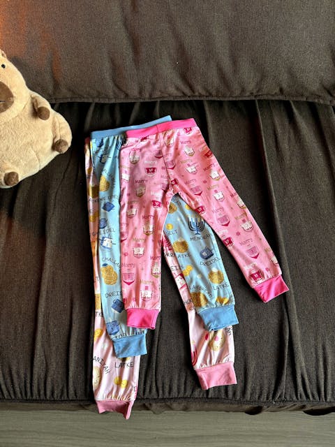 Halloween Patchwork Two Piece Long Sleeve Pajama Set