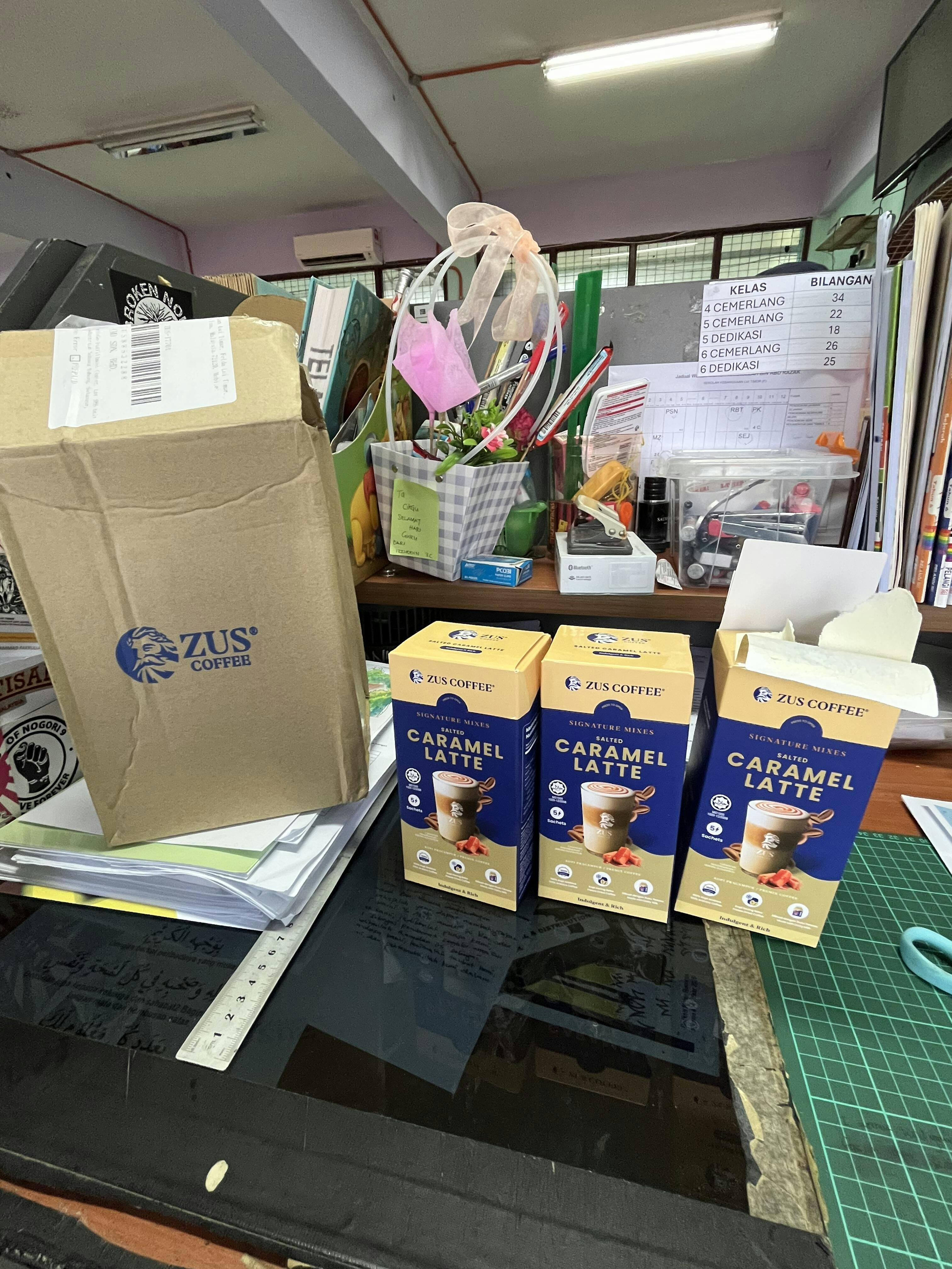 ZUS® Official Store ZUS Signature Mixes Coffee Salted Caramel Latte