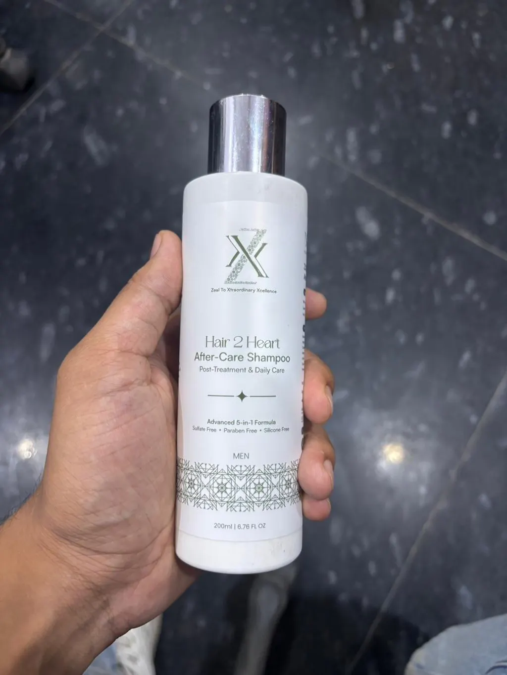 ZXX After Care Shampoo For Men| Keratin | Botox | Nanoplastia