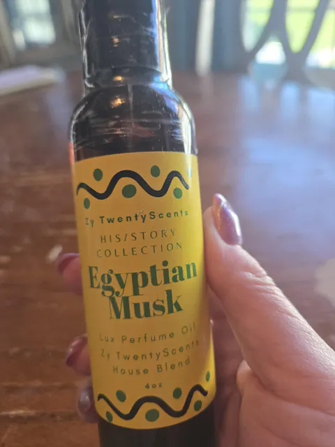Egyptian Musk Perfume Oil Clean Soft Skin Scent 4 oz Spray
